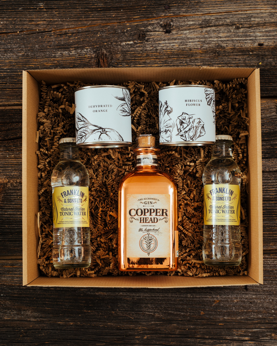 Copperhead Gin Box
